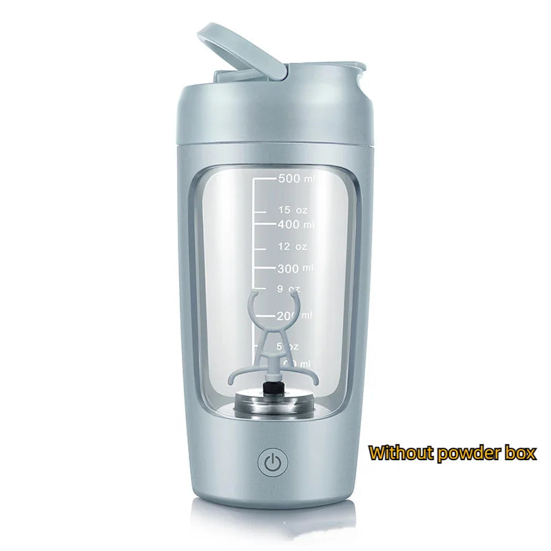Revolutionary 650Ml USB Electric Protein Shaker Bottle - Effortless Mixing for Gym Enthusiasts!