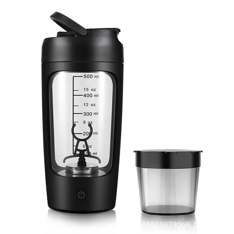 Revolutionary 650Ml USB Electric Protein Shaker Bottle - Effortless Mixing for Gym Enthusiasts!
