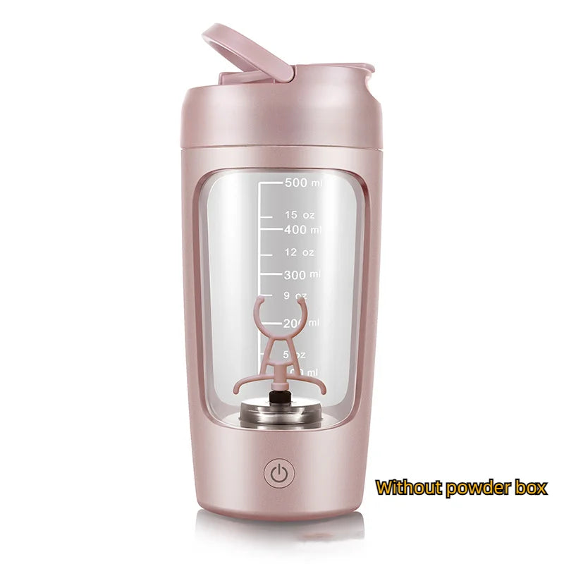 Revolutionary 650Ml USB Electric Protein Shaker Bottle - Effortless Mixing for Gym Enthusiasts!