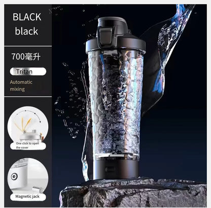 Revolutionary 650Ml USB Electric Protein Shaker Bottle - Effortless Mixing for Gym Enthusiasts!