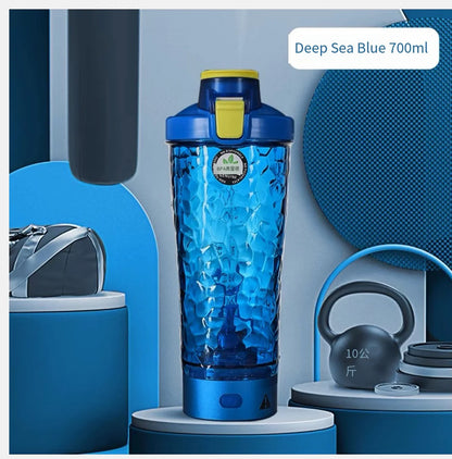 Revolutionary 650Ml USB Electric Protein Shaker Bottle - Effortless Mixing for Gym Enthusiasts!