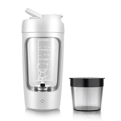 Revolutionary 650Ml USB Electric Protein Shaker Bottle - Effortless Mixing for Gym Enthusiasts!